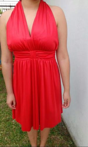 Vestido rojo marilyn