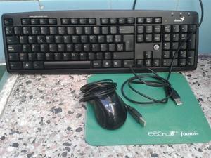 teclado - mouse y pad