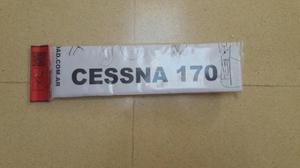 Avion Cesna 170 para armar en madera balsa