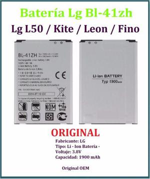 Batería Lg ORIGINAL Bl-41zh Lg L50 / Kite / Leon / Fino