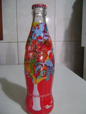 Botella Coca Cola Vivi Il Lato Coca Cola Della Vita Italiana