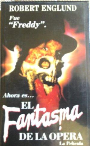 EL FANTASMA DE LA OPERA PELICULA EN VHS ROBERT ENGLUND