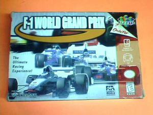 F-1 World Grand Prix N64 Completo Con Caja Y Manual