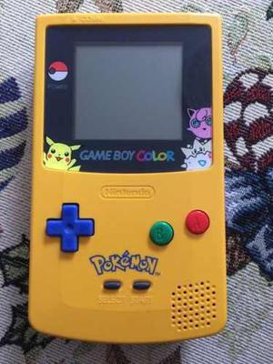 Game Boy Color Edicion Limitada Pokemon + Pokemon Amarillo