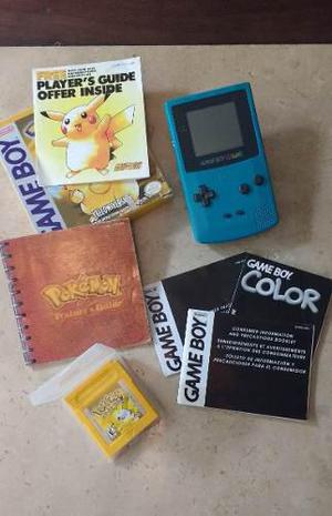 Game Boy Color + Pokemon Yellow
