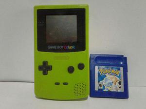 Game Boy Color + Pokémon Blue