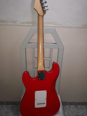 Guitarra eléctrica con funda