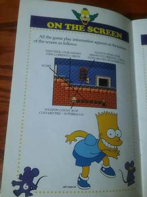 Krusty's Super Fun House Snes Juego + Manual Los Simpson