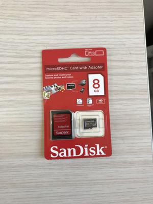 Memoria Sandisk de 8 GB