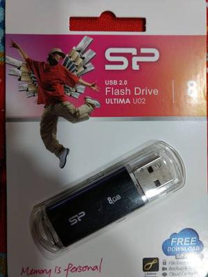 Pendrive Sp Usb 2.0 8gb Flash Drive Ultima U02