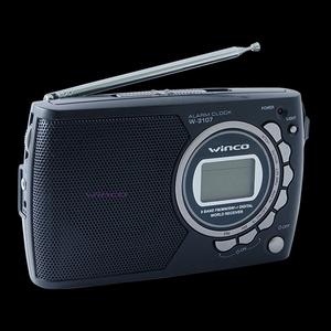 RADIO AM/FM RELOJ DESPERTADOR WINCO W- Dual