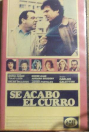 SE ACABO EL CURRO VICTOR LAPLACE PELICULA EN VHS AUDIOMAX