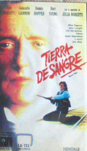 TIERRA DE SANGRE PELICULA EN VHS AUDIOMAX