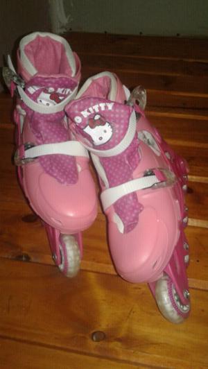 Vendo rollers hello kitty