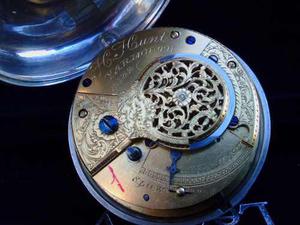 Antiguo Reloj De Bolsillo Ingles 1852 Excelente.