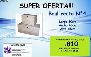 Baul Recto 0.80