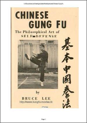 Bruce Lee - Chinese Gung Fu - Libro