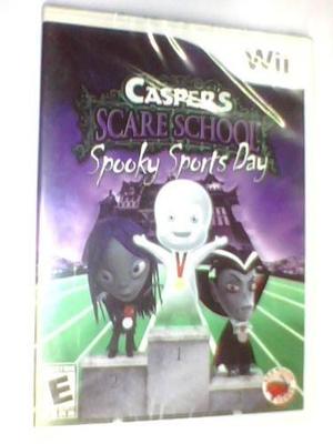 Casper Scareschool Wii Original Nuevo Sellado Fisico