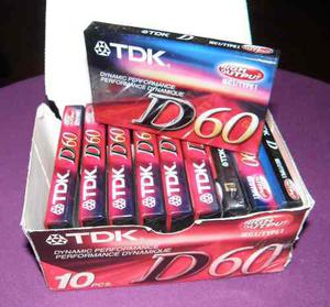 Cassette Tdk D 60 - D 90