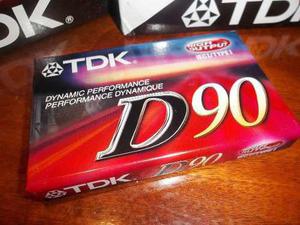 Cassette Tdk D90 High Output (made In Japan) Sellado