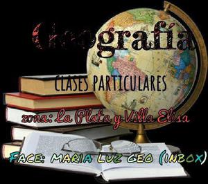 Clases Particulares de Geografía/Ciencias de la Tierra y