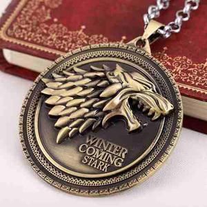 Collar O Llavero Casa Stark - Game Of Thrones