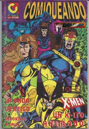 Comiqueando Nº 7, X-Men anim y Vertigo, Firmado por