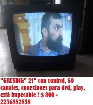 Grundig 21" con control