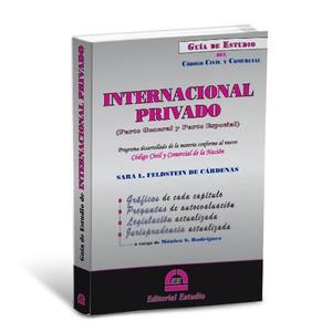 Guía De Estudio De Internacional Privado () Ed. Estudio