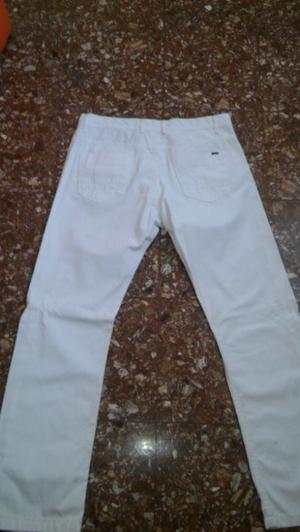 Jean blanco narrow