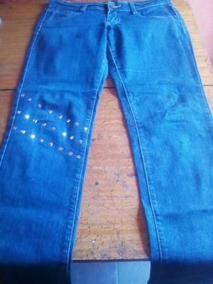 Jeans Mujer cod 9 color azul talle 38