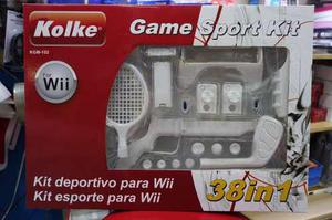 Kit Accesorios Nintendo Wii 38 En 1