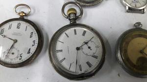 Lote 44 Relojes Antiguos Y Repuestos Varios