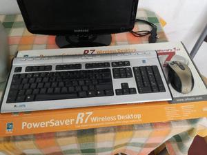 Monitor + Impresora + Teclado INALÁMBRICO