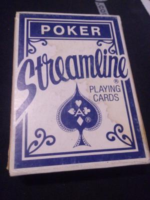 Naipes poker streamline