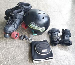 Patines Roller Derby Riedell Dart con Protecciones