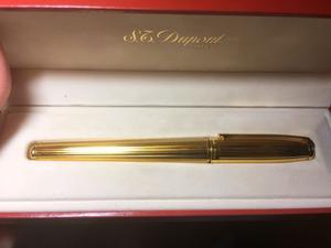 Pluma estilográfica St Dupont Paris 14k