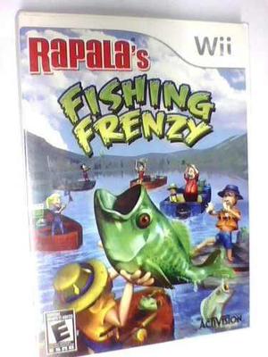 Rapalas Fishing Frenzy Wii Nuevo Caja Sellada Fisico