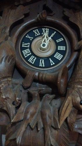 Reloj Cucu Selva Negra Cazador Aleman
