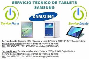 Servicio Técnico y Reparación de Tablet, Samsung, Philco,