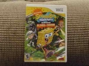 Spongebob Squarepants Globs Of Doom Original P/wii Y Wii U