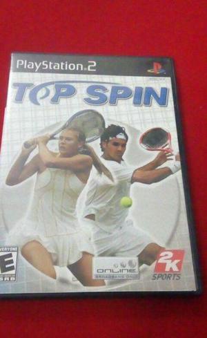 Top Spin para Playstation 2 -Original-
