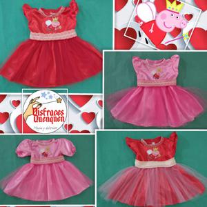 Vestido de Peppa Pig para niñas