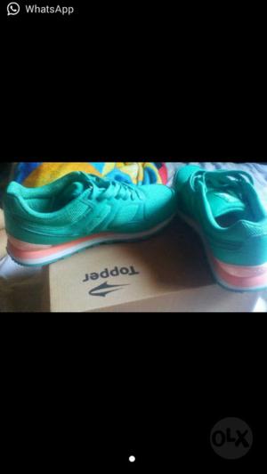 Zapatilla topper nuevas