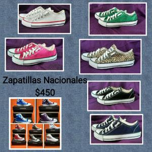 Zapatillas nacionales.