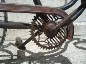 antigua bicicleta cuello cisne "JUNIOR" restaurar