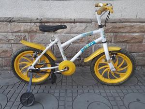 bicicleta rodado16 casi nueva niño niña