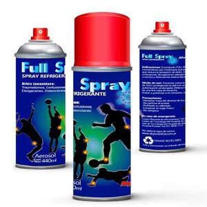 Aerosol Frio Full Spray Refrigerante Golpes 400 Ml Rinde Mas