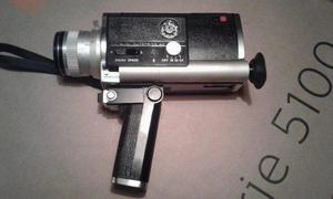 Antigua Minolta Autopak 8 D6 Zoom Rokkor Super 8 Filmadora