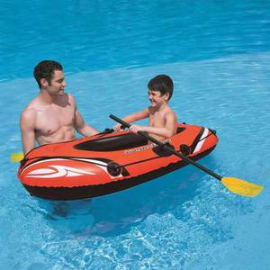 Bote Inflable Bestway 155cm X 97cm - Con Remos Pileta Oferta